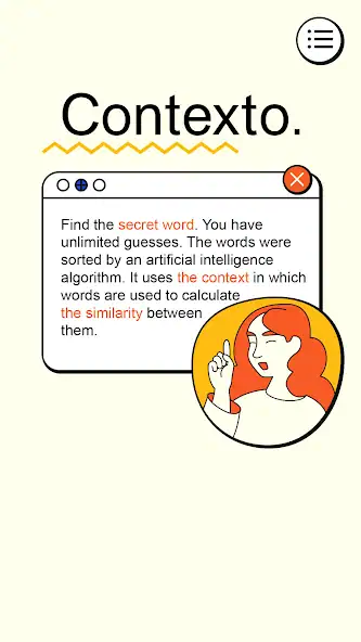 Download Contexto - Find the Word [MOD, Unlimited money/gems] + Hack [MOD, Menu] for Android