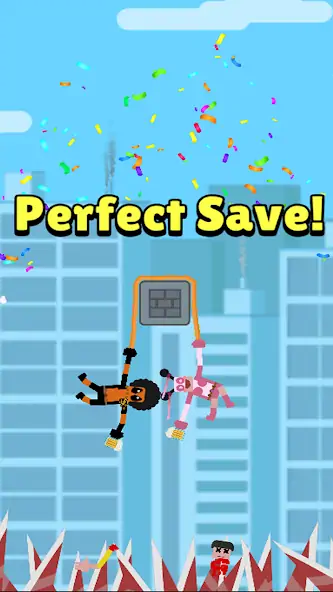 Download Fall Boys: Rope Rescue [MOD, Unlimited money] + Hack [MOD, Menu] for Android