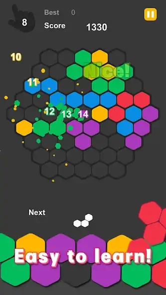 Download Nine Hexagons [MOD, Unlimited coins] + Hack [MOD, Menu] for Android