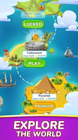 Download Monument Master: Match 3 Games [MOD, Unlimited money/gems] + Hack [MOD, Menu] for Android