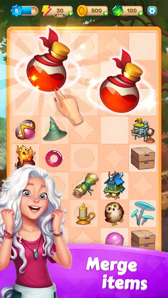 Download Mergic: Merge & Magic [MOD, Unlimited money] + Hack [MOD, Menu] for Android