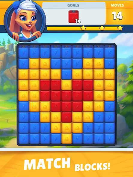 Download Puzzle Blast - Cubes Match 3 [MOD, Unlimited coins] + Hack [MOD, Menu] for Android