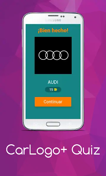 Download CarLogo+ Quiz: Adivina el Logo [MOD, Unlimited money] + Hack [MOD, Menu] for Android