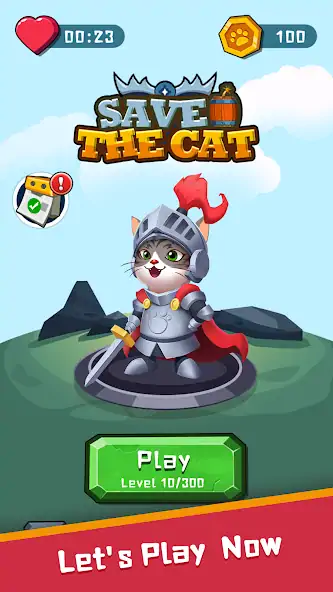 Download Save The Cat-Pull The Pin [MOD, Unlimited coins] + Hack [MOD, Menu] for Android