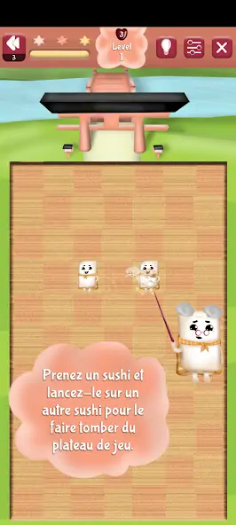 Download Puzzle game: The last sushi! [MOD, Unlimited coins] + Hack [MOD, Menu] for Android
