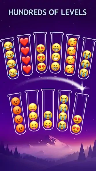 Download Emoji Sort - Puzzle Games [MOD, Unlimited coins] + Hack [MOD, Menu] for Android