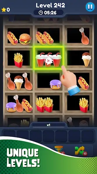 Download Food Match 3D: Tile Puzzle [MOD, Unlimited money/gems] + Hack [MOD, Menu] for Android