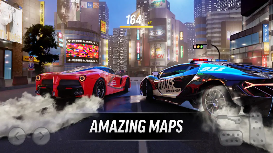 Download Drift Max Pro Car Racing Game [MOD, Unlimited money/gems] + Hack [MOD, Menu] for Android