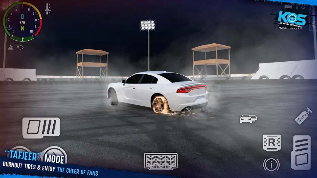 Download King Of Steering - KOS Drift [MOD, Unlimited money] + Hack [MOD, Menu] for Android