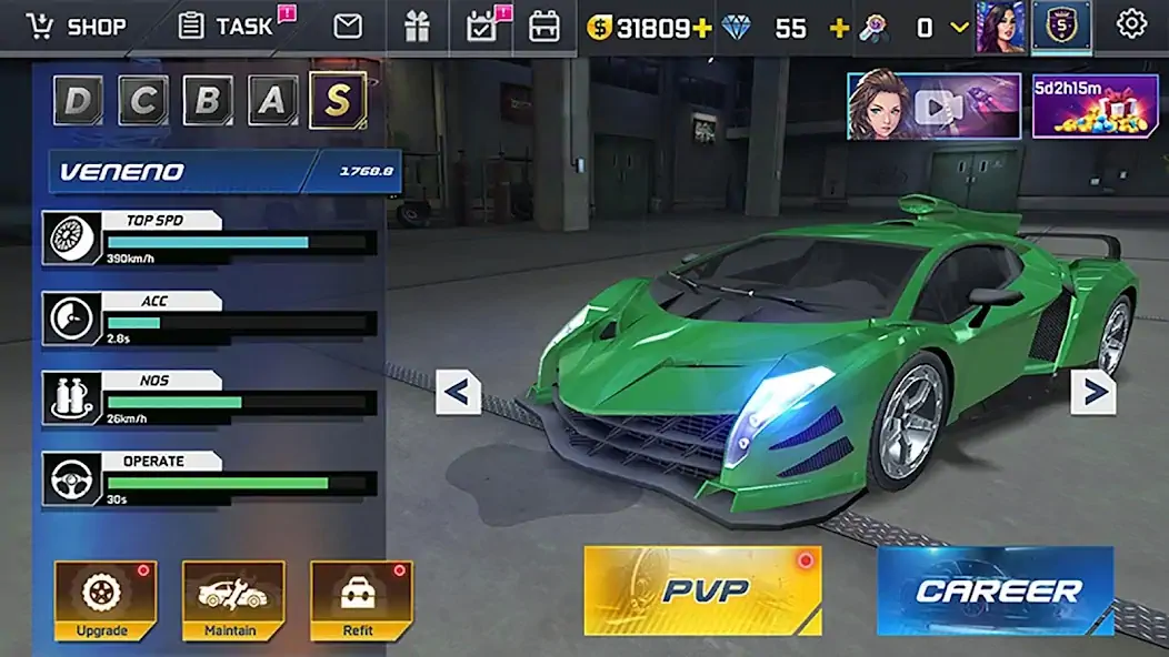 Download Street Racing HD [MOD, Unlimited coins] + Hack [MOD, Menu] for Android