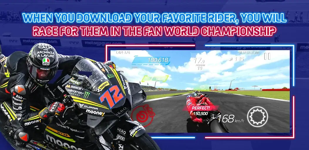 Download MotoGP Racing '23 [MOD, Unlimited coins] + Hack [MOD, Menu] for Android