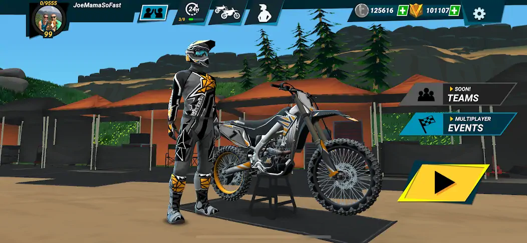 Download Mad Skills Motocross 3 [MOD, Unlimited money/gems] + Hack [MOD, Menu] for Android