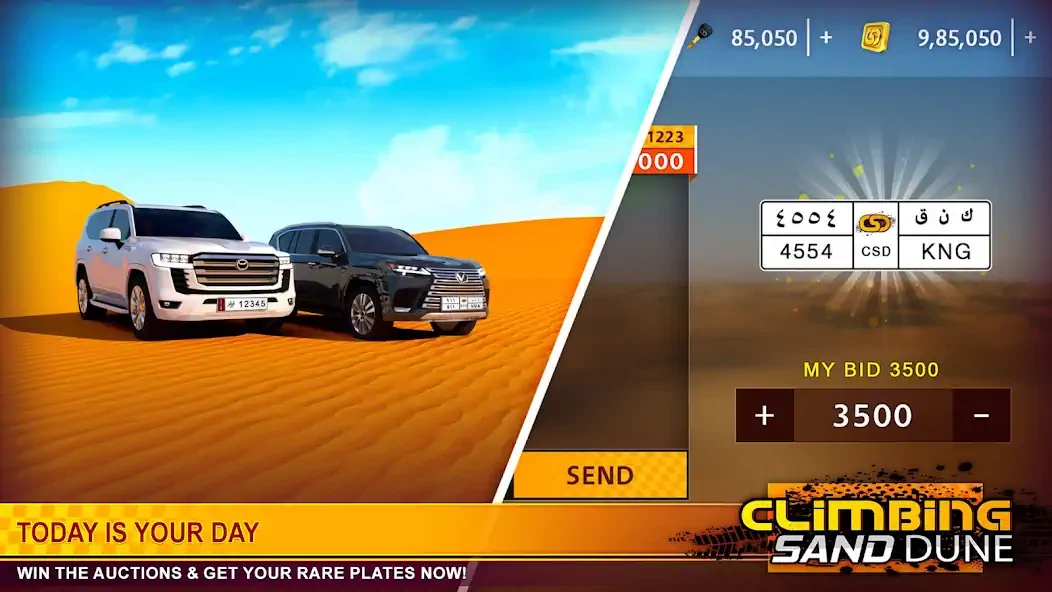 Download Climbing Sand Dune OFFROAD [MOD, Unlimited money/coins] + Hack [MOD, Menu] for Android