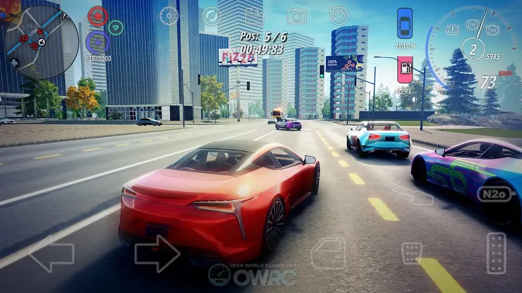 Download OWRC: Open World Racing Cars [MOD, Unlimited coins] + Hack [MOD, Menu] for Android