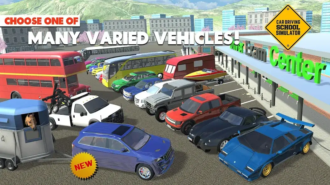 Download Car Driving School Simulator [MOD, Unlimited money/coins] + Hack [MOD, Menu] for Android