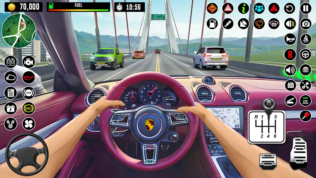 Download City Driving School Car Games [MOD, Unlimited money/gems] + Hack [MOD, Menu] for Android