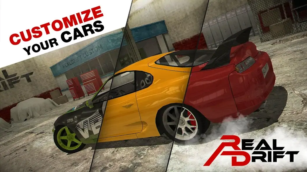 Download Real Drift Car Racing Lite [MOD, Unlimited money/coins] + Hack [MOD, Menu] for Android
