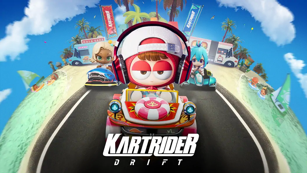 Download KartRider: Drift [MOD, Unlimited money/gems] + Hack [MOD, Menu] for Android