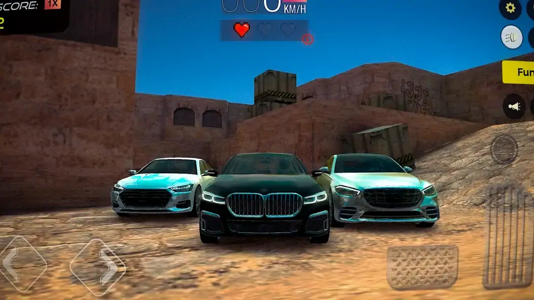 Download Racing in Car - Multiplayer [MOD, Unlimited money/gems] + Hack [MOD, Menu] for Android