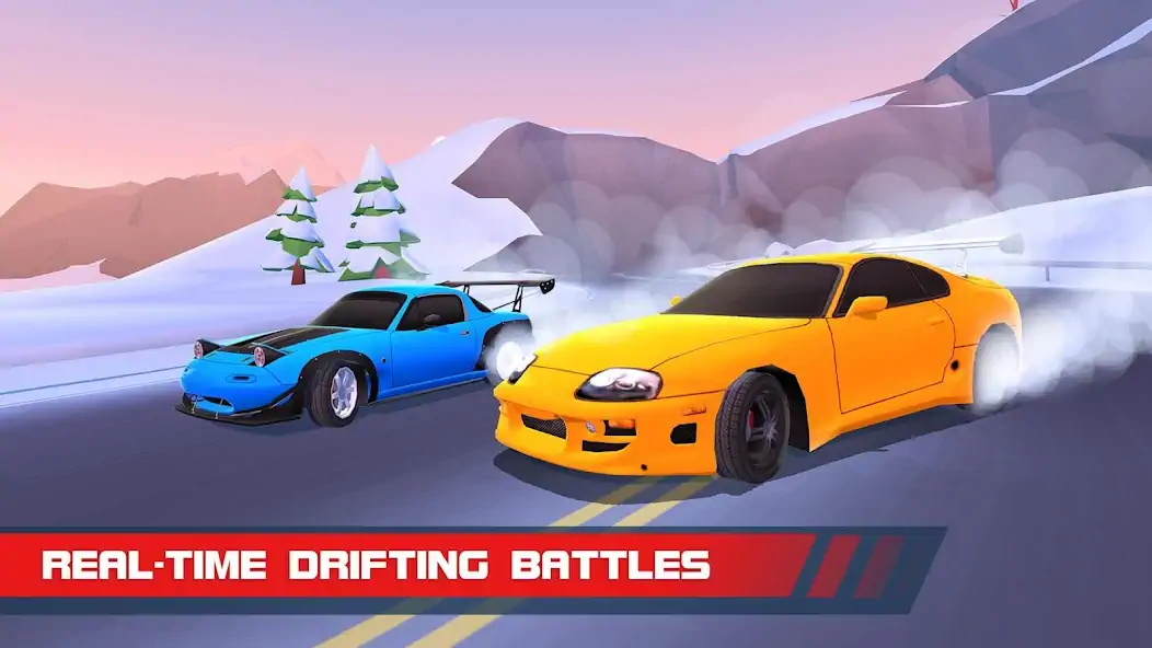Download Drift Clash Online Racing [MOD, Unlimited money] + Hack [MOD, Menu] for Android
