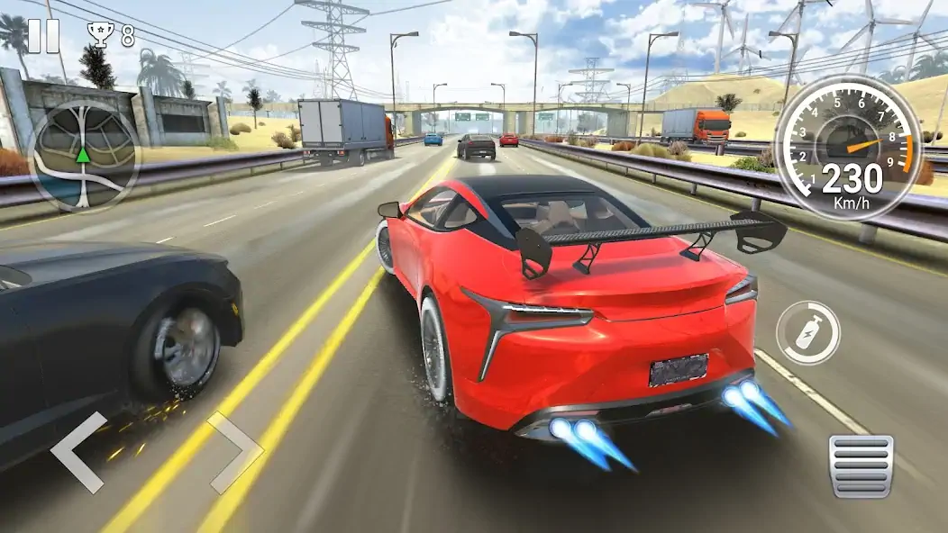 Download Traffic Driving Car Simulator [MOD, Unlimited money/coins] + Hack [MOD, Menu] for Android