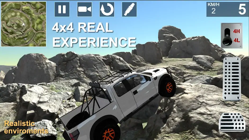 Download Offroad 4x4 Simulator [MOD, Unlimited coins] + Hack [MOD, Menu] for Android