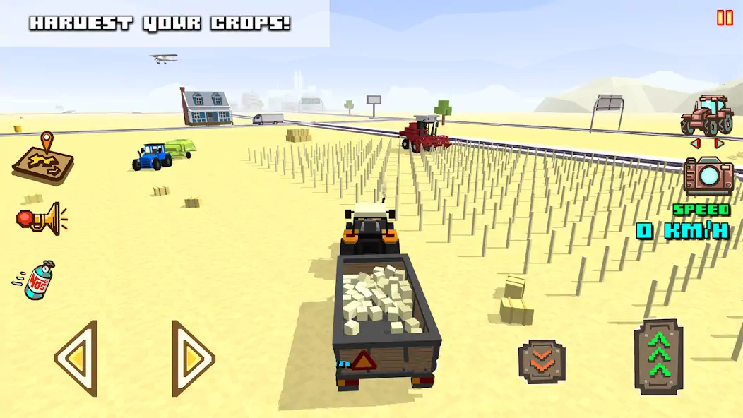 Download Blocky Farm Racing & Simulator [MOD, Unlimited money/gems] + Hack [MOD, Menu] for Android