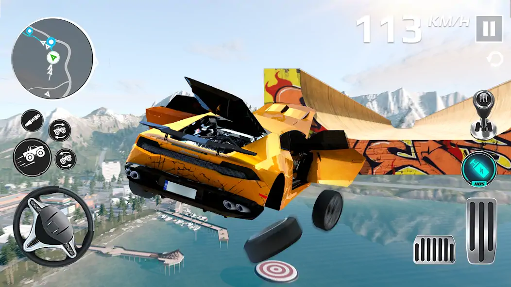 Download GT Car Stunts 3D: Car Games [MOD, Unlimited money/coins] + Hack [MOD, Menu] for Android