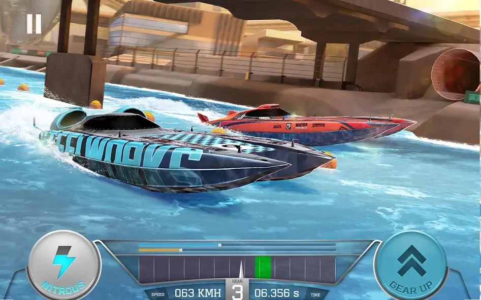 Download Top Boat: Racing Simulator 3D [MOD, Unlimited coins] + Hack [MOD, Menu] for Android