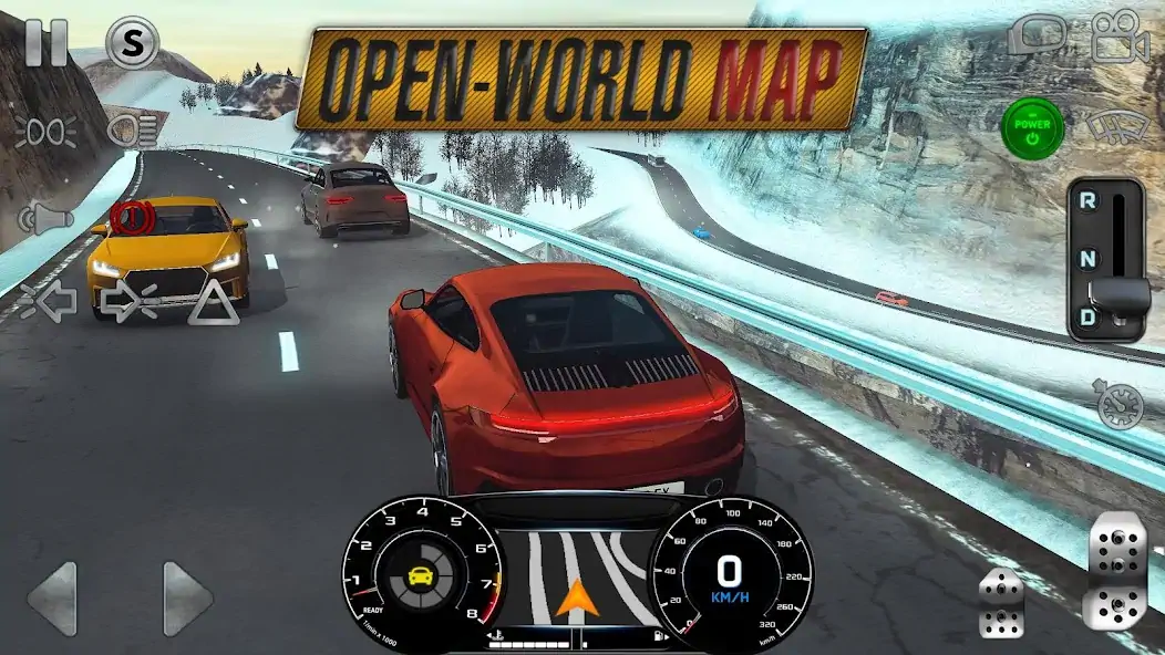 Download Real Driving Simulator [MOD, Unlimited coins] + Hack [MOD, Menu] for Android