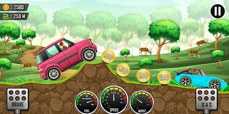 Download Racing the Hill [MOD, Unlimited money] + Hack [MOD, Menu] for Android