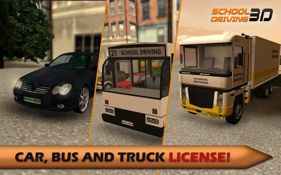 Download School Driving 3D [MOD, Unlimited coins] + Hack [MOD, Menu] for Android