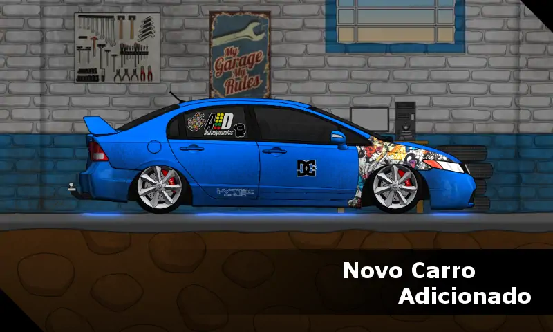 Download Brasil Tuned Cars Drag Race [MOD, Unlimited coins] + Hack [MOD, Menu] for Android
