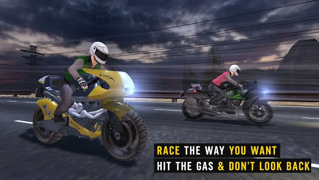 Download Racing Motorist : Bike Game [MOD, Unlimited money/coins] + Hack [MOD, Menu] for Android