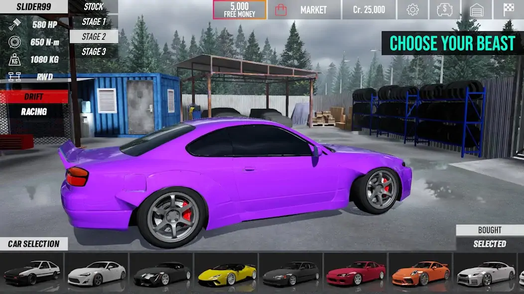 Download The Touge [MOD, Unlimited coins] + Hack [MOD, Menu] for Android