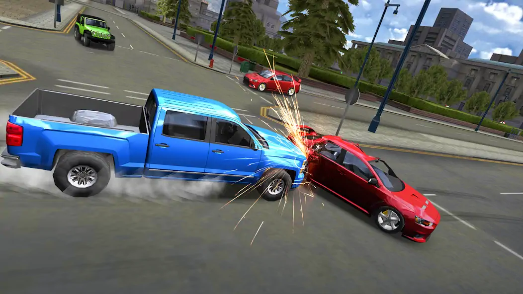 Download Car Driving Simulator: SF [MOD, Unlimited coins] + Hack [MOD, Menu] for Android