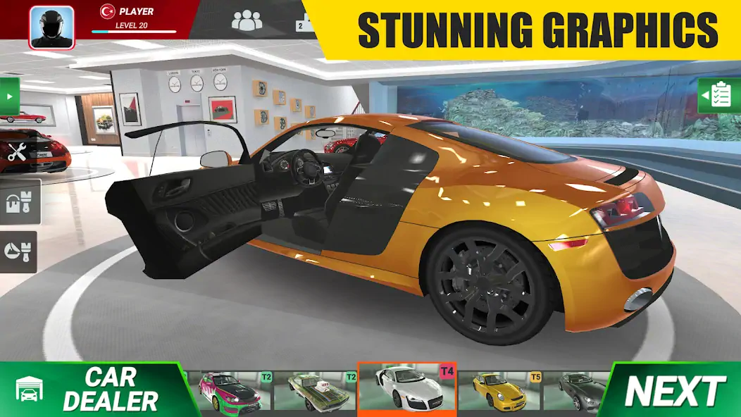 Download Racing Online:Car Driving Game [MOD, Unlimited money/gems] + Hack [MOD, Menu] for Android