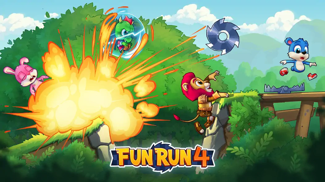 Download Fun Run 4 - Multiplayer Games [MOD, Unlimited money/gems] + Hack [MOD, Menu] for Android