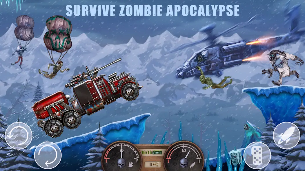Download Zombie Hill Racing: Earn Climb [MOD, Unlimited coins] + Hack [MOD, Menu] for Android