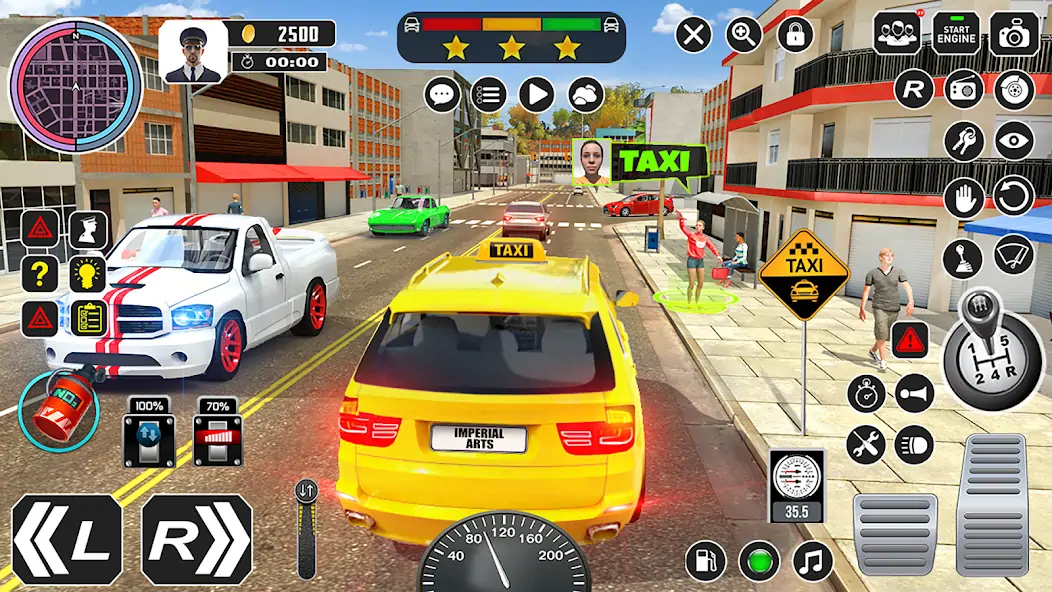 Download City Taxi Driving: Taxi Games [MOD, Unlimited money/gems] + Hack [MOD, Menu] for Android