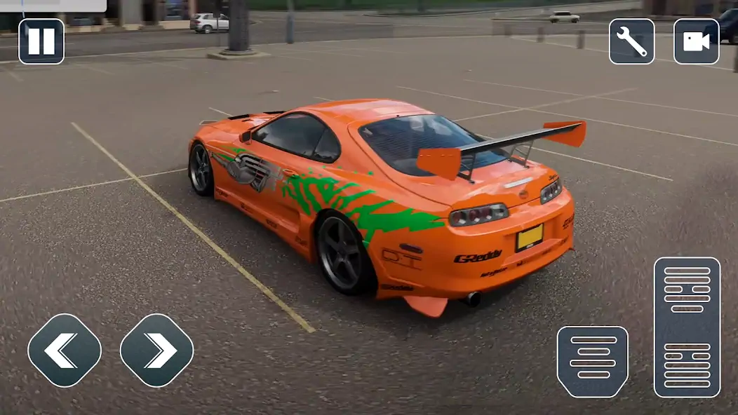 Download Fun Race Toyota Supra Parking [MOD, Unlimited money] + Hack [MOD, Menu] for Android