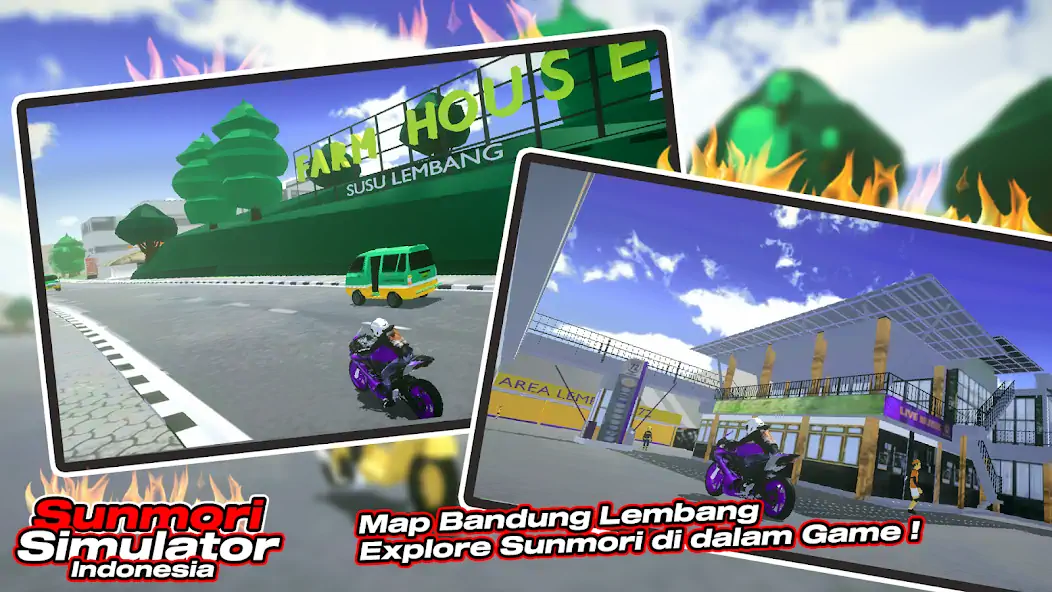 Download Sunmori Simulator Indonesia [MOD, Unlimited coins] + Hack [MOD, Menu] for Android