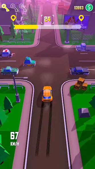 Download Taxi Run: Traffic Driver [MOD, Unlimited coins] + Hack [MOD, Menu] for Android