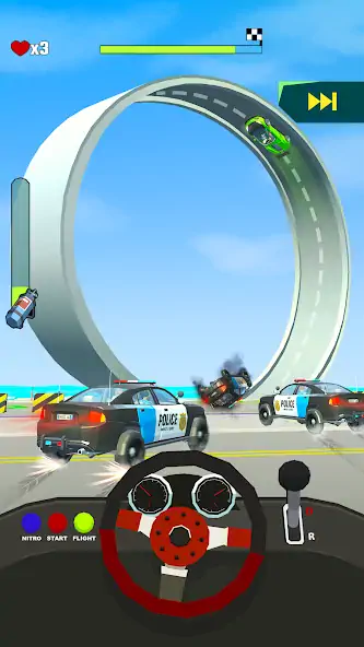 Download Crazy Rush 3D: Race Master [MOD, Unlimited money/coins] + Hack [MOD, Menu] for Android