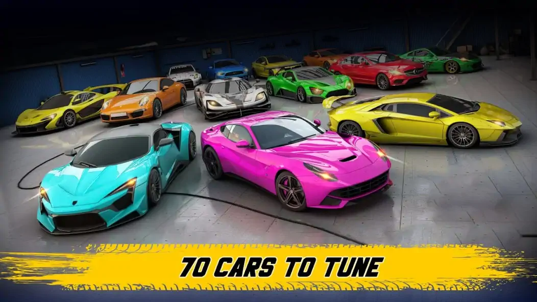 Download GT Nitro: Car Game Drag Race [MOD, Unlimited money] + Hack [MOD, Menu] for Android