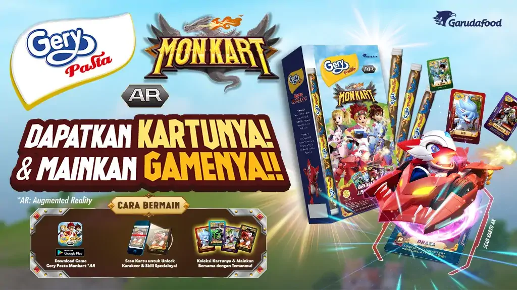 Download Gery Pasta Monkart AR [MOD, Unlimited money] + Hack [MOD, Menu] for Android