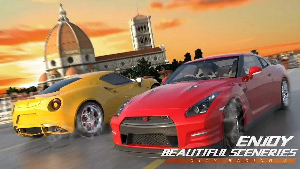 Download City Racing 2: 3D Racing Game [MOD, Unlimited money] + Hack [MOD, Menu] for Android