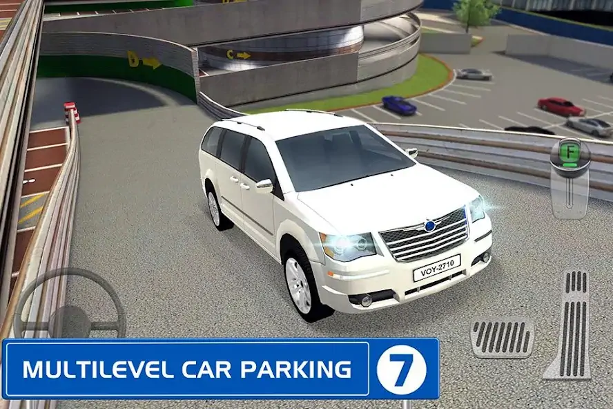 Download Multi Level 7 Car Parking Sim [MOD, Unlimited money/coins] + Hack [MOD, Menu] for Android