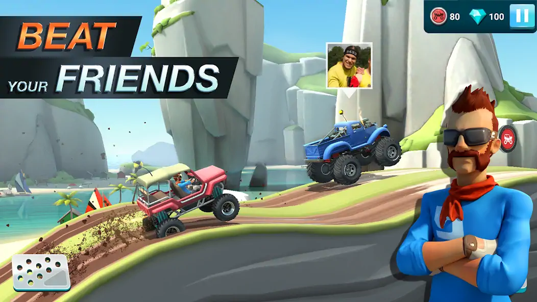 Download MMX Hill Dash 2 – Offroad Truc [MOD, Unlimited coins] + Hack [MOD, Menu] for Android