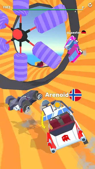Download Ramp Racing 3D — Extreme Race [MOD, Unlimited money/gems] + Hack [MOD, Menu] for Android